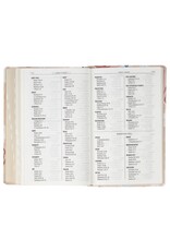 Pink Floral Faux Leather Giant Print Standard-Size King James Version Bible with Thumb Index