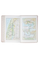 Blush Floral Faux Leather Standard-size Giant Print KJV Bible Thumb Index