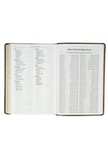 Brown Crown of Thorns Giant Print Full-size King James Version Bible with Thumb Index