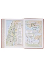 Blush Pink Floral Giant Print Full-size King James Version Bible with Thumb Index