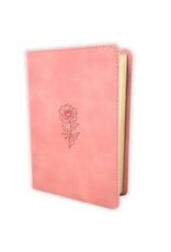 Coral Dawn Floral Large Print Compact King James Version Bible