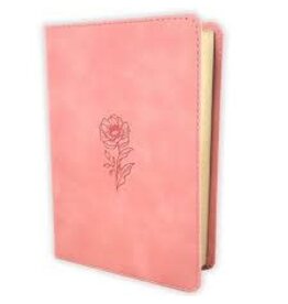 Coral Dawn Floral Large Print Compact King James Version Bible