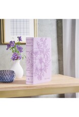 Lavender Bouquet Large Print Compact King James Version Bible