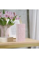 Blush Rose Faux Leather Floral King James Version Pocket Bible