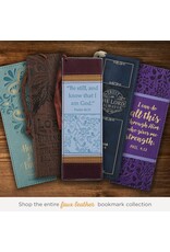 Be Still and Know That I Am God Faux Leather Bookmark - Psalm 46:10