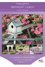 Garden Splendor Boxed Birthday Cards