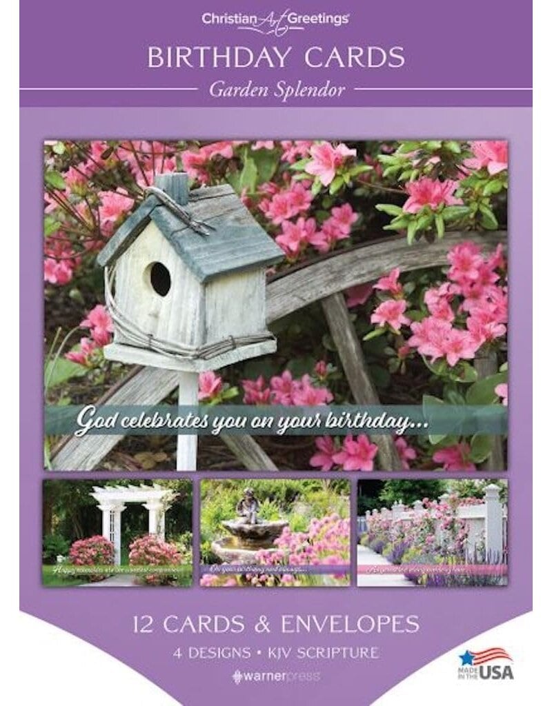 Garden Splendor Boxed Birthday Cards