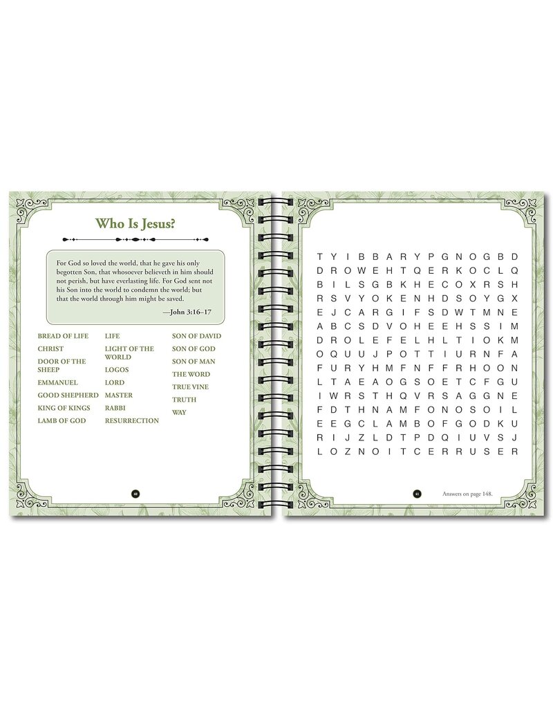 Bible Word Search Miracles of Jesus