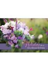 Floral Wishes Birthday Boxed Cards