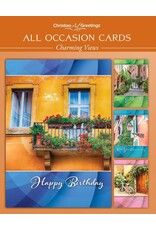 Charming Views All Occasion Boxed Cards