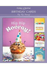 Hip Hip Hooray! Birthday Boxed Cards