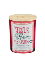Jesus is the Reason Scented Candle in a Glass Jar