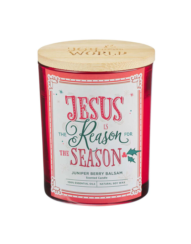 Jesus is the Reason Scented Candle in a Glass Jar