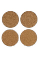 Merry Christmas Ceramic Coaster Set