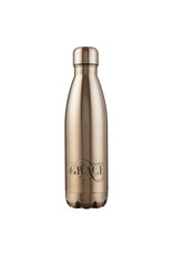 Saved By Grace Water Bottle Gold 17oz