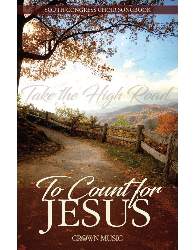To Count For Jesus Youth Congress Songbook Spiral