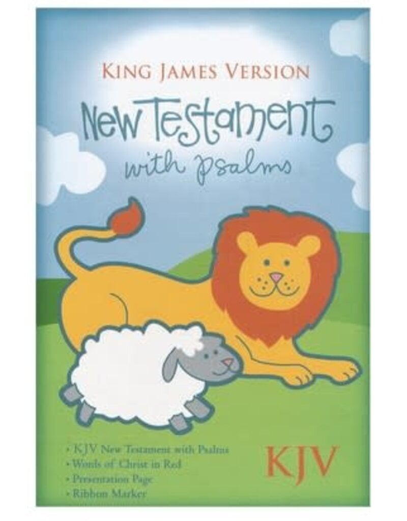 New Testament with Psalms Blue