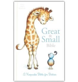 KJV Great and Small Bible, White hardback: A Keepsake Bible for Babies