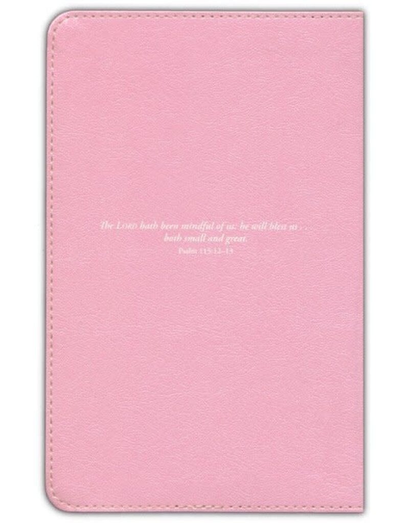 KJV Great and Small Bible, Pink Leathertouch: A Keepsake Bible for Babies