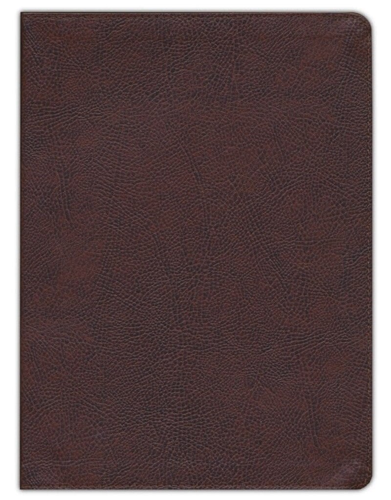 Holman KJV Study Bible Large Print, Brown Bonded Leather