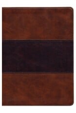 Holman KJV Study Bible, Saddle Brown Leather Touch