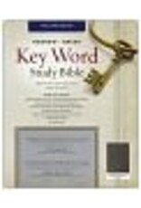 KJV Hebrew Greek Key Word Study Bible, Genuine Leather Black