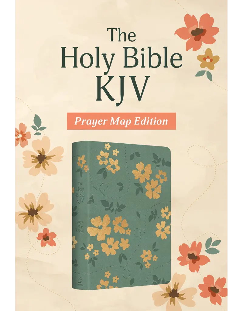 THE HOLY BIBLE KJV: PRAYER MAP EDITION