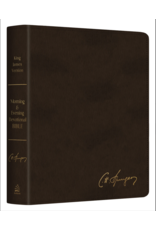 CHARLES SPURGEON'S MORNING & EVENING DEVOTIONAL BIBLE KJV [ESPRESSO BROWN SIGNATURE]