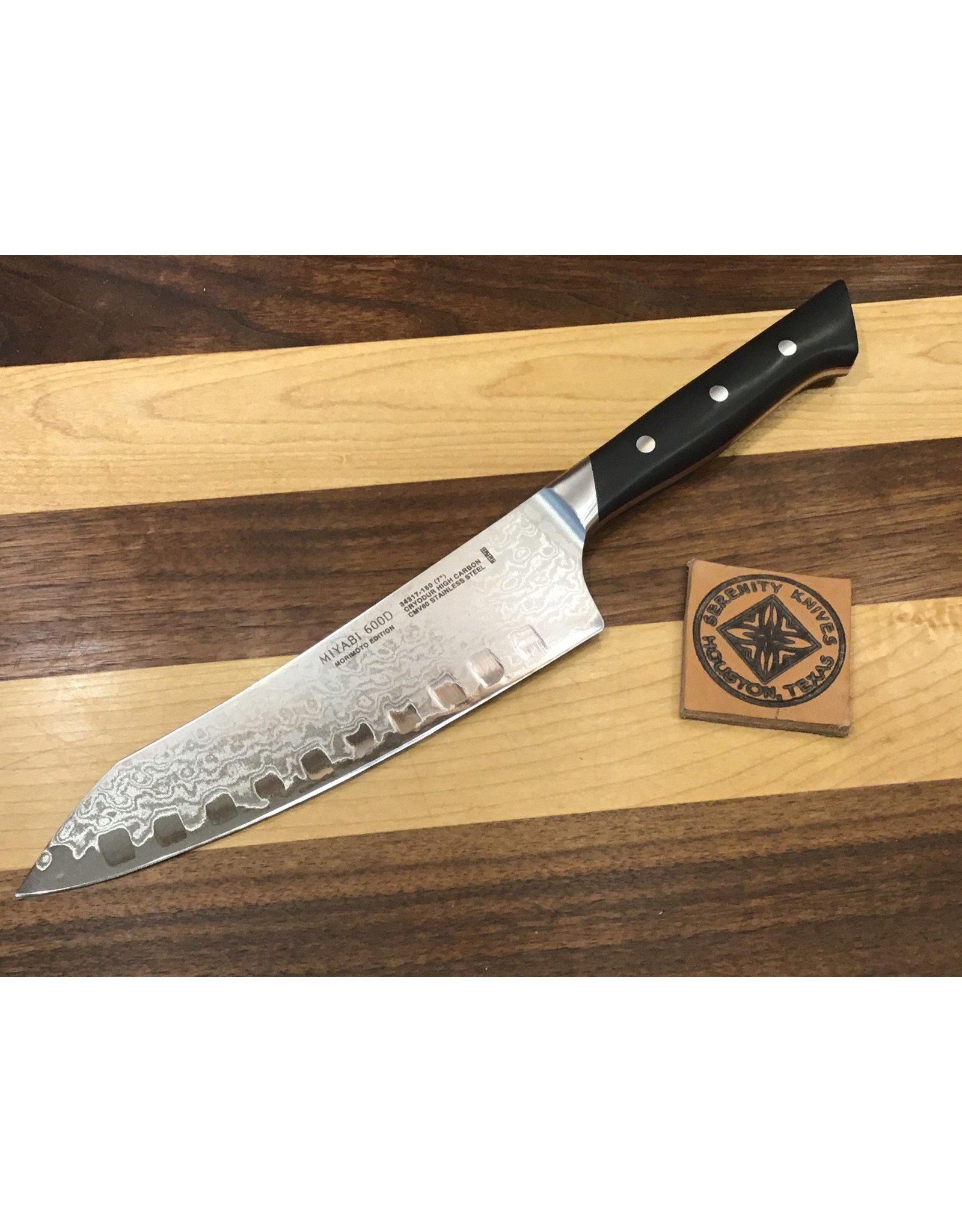 Miyabi Fusion 7 Rocking Santoku 600d Serenity Knives