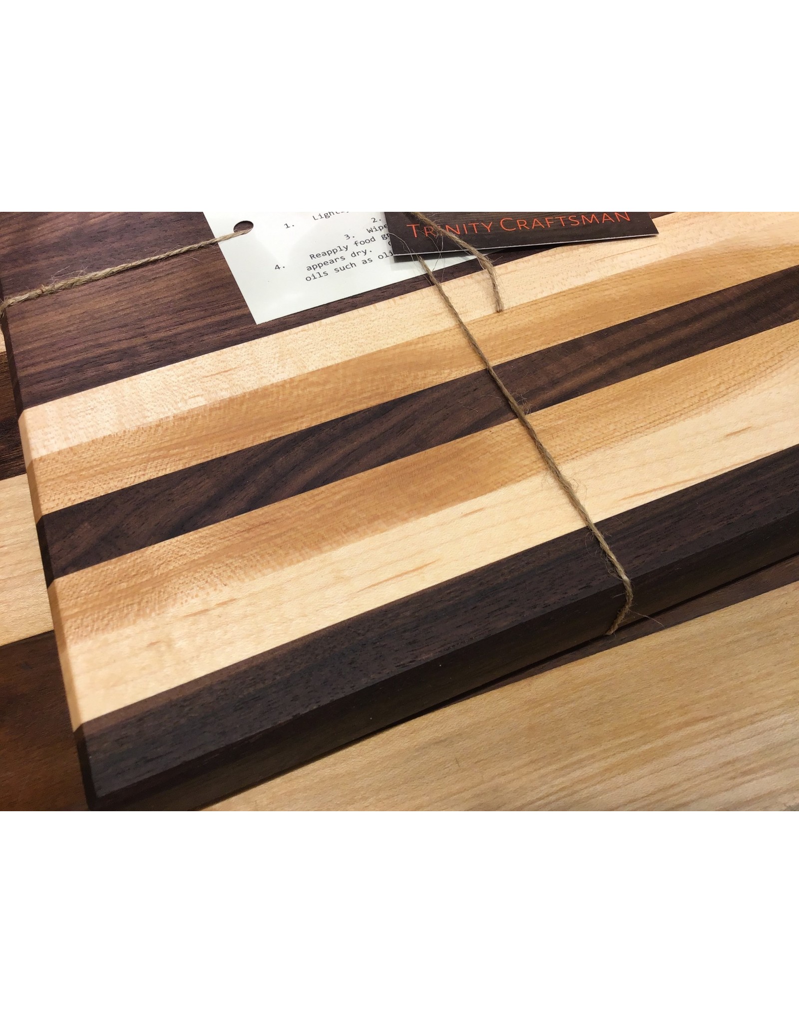 Small Cutting Board Walnut and Maple Laminate Serenity Knives