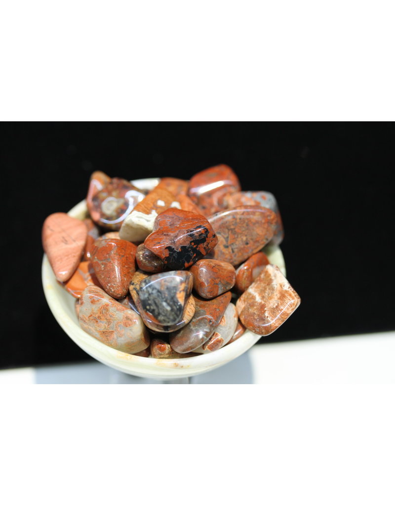 Tumbled Red Jasper - Mineralogy