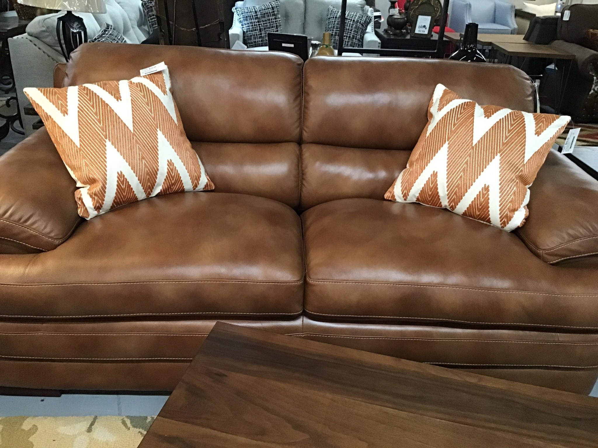 Stationary Sofa Dylan Leather Tree House Furniture Stationary Sofa Dylan Leather Tree