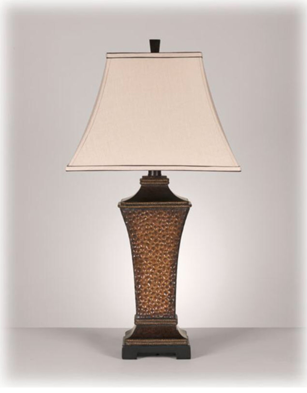 copper nightstand lamp