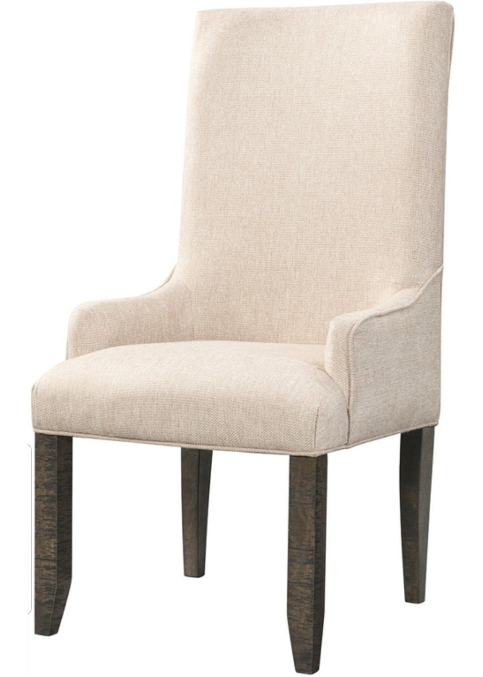 ELEMENTS DST100PC PARSON CHAIR UPHOLSTERED STONE