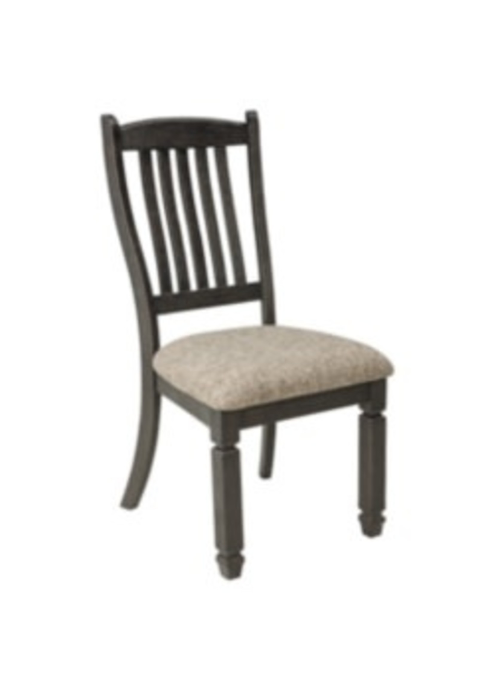 ASHLEY D736-01 Dining UPH Side Chair Tyler creek black/gray standard