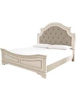 ASHLEY REALYN UPHOLSTERED QUEEN BED