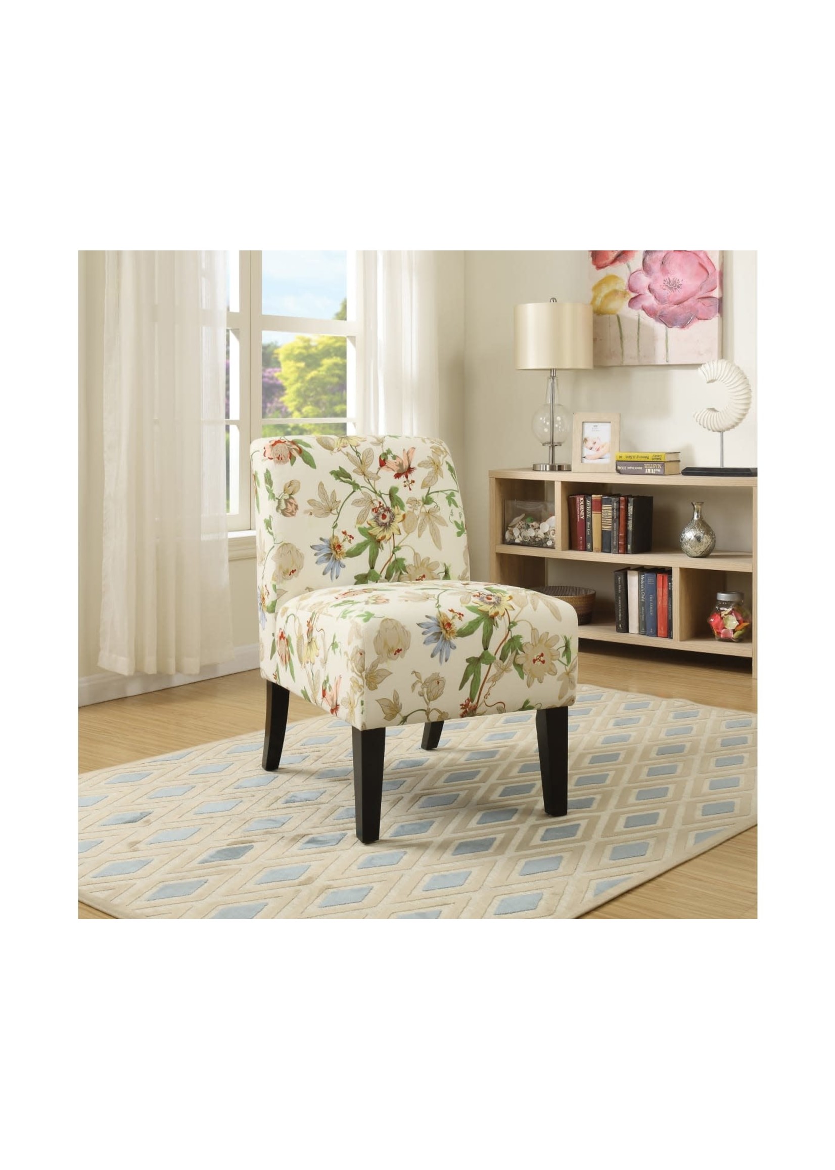 ACME OLLANO ACCENT CHAIR FLORAL
