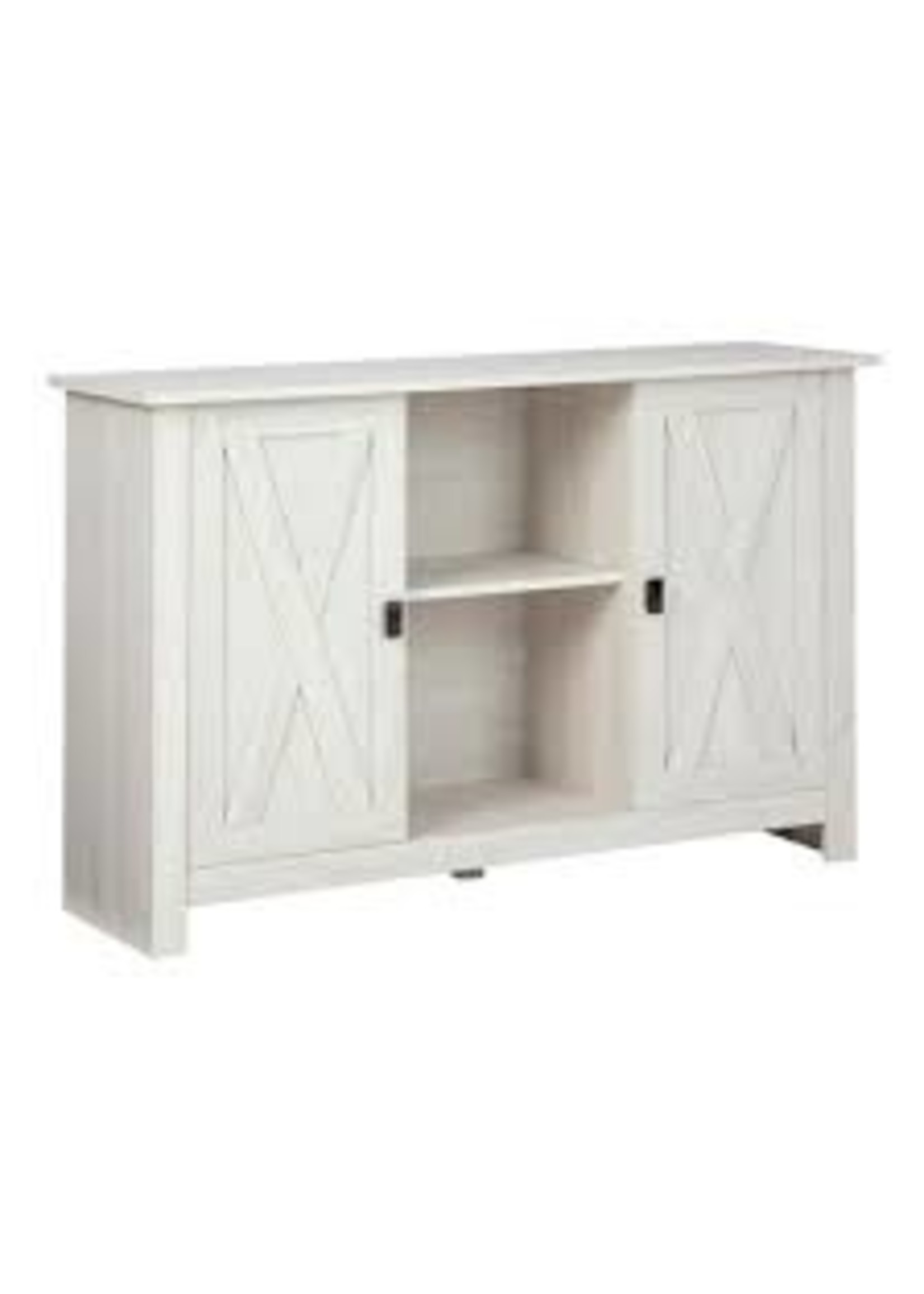 ASHLEY ACCENT CABINET TURNLEY DISTRESSED WHITE