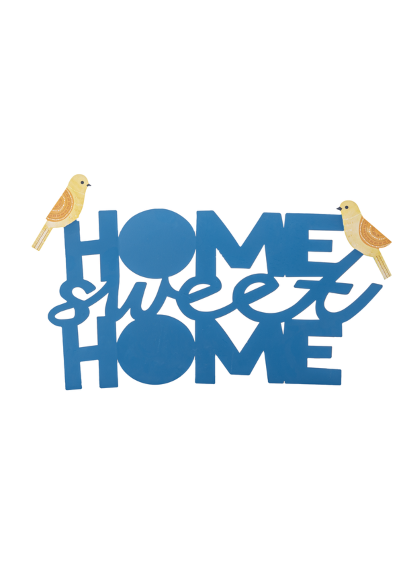 GANZ CB176160 WALL ART HOME SWEET HOME BIRDS