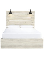 ASHLEY B192-54/57/96 QUEEN BED CAMBECK WHITEWASH PANEL BED