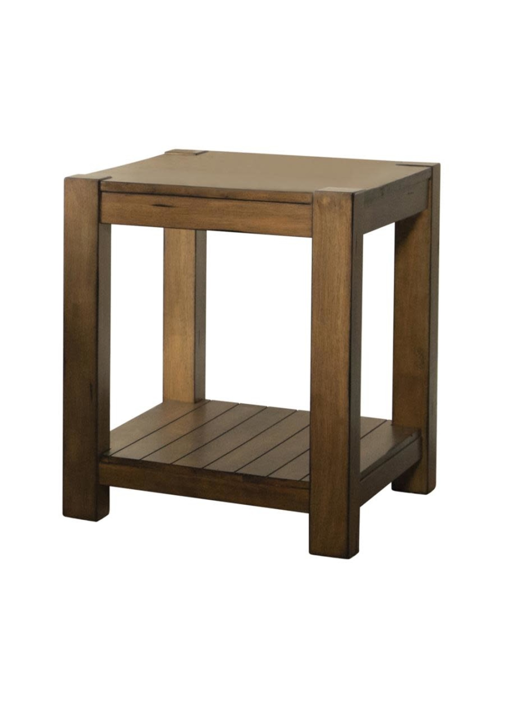 COASTER 724337 END TABLE RUSTIC BROWN