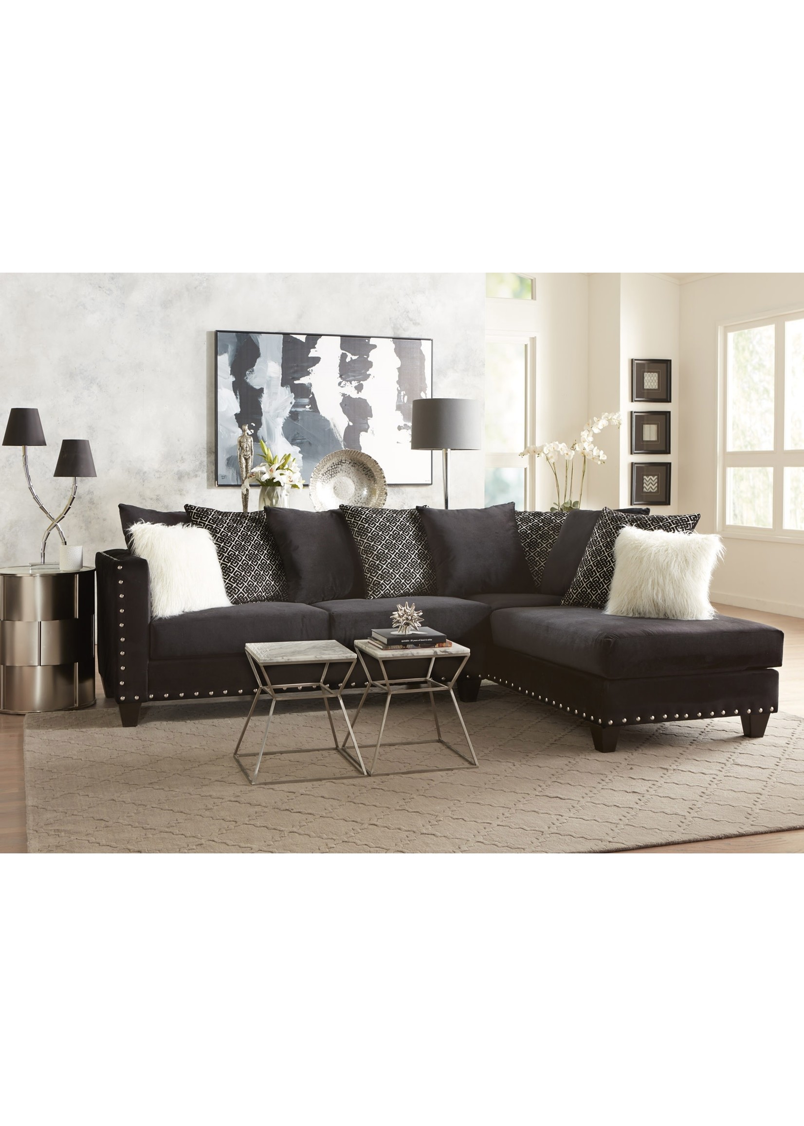 2019 CHARCOAL SECTIONAL