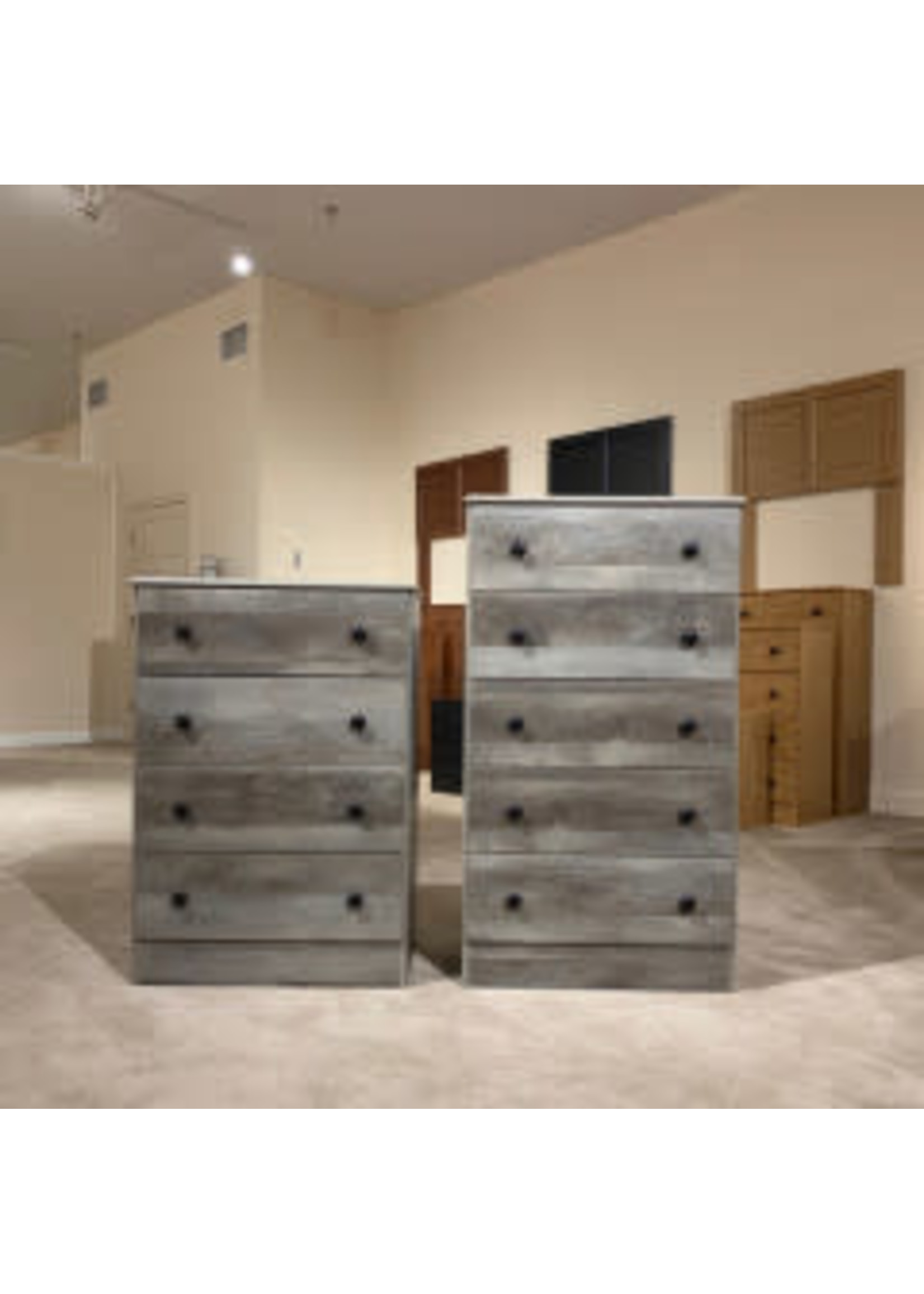 KITH FURNITURE 194-04 GREY 4 DRAWER CHEST