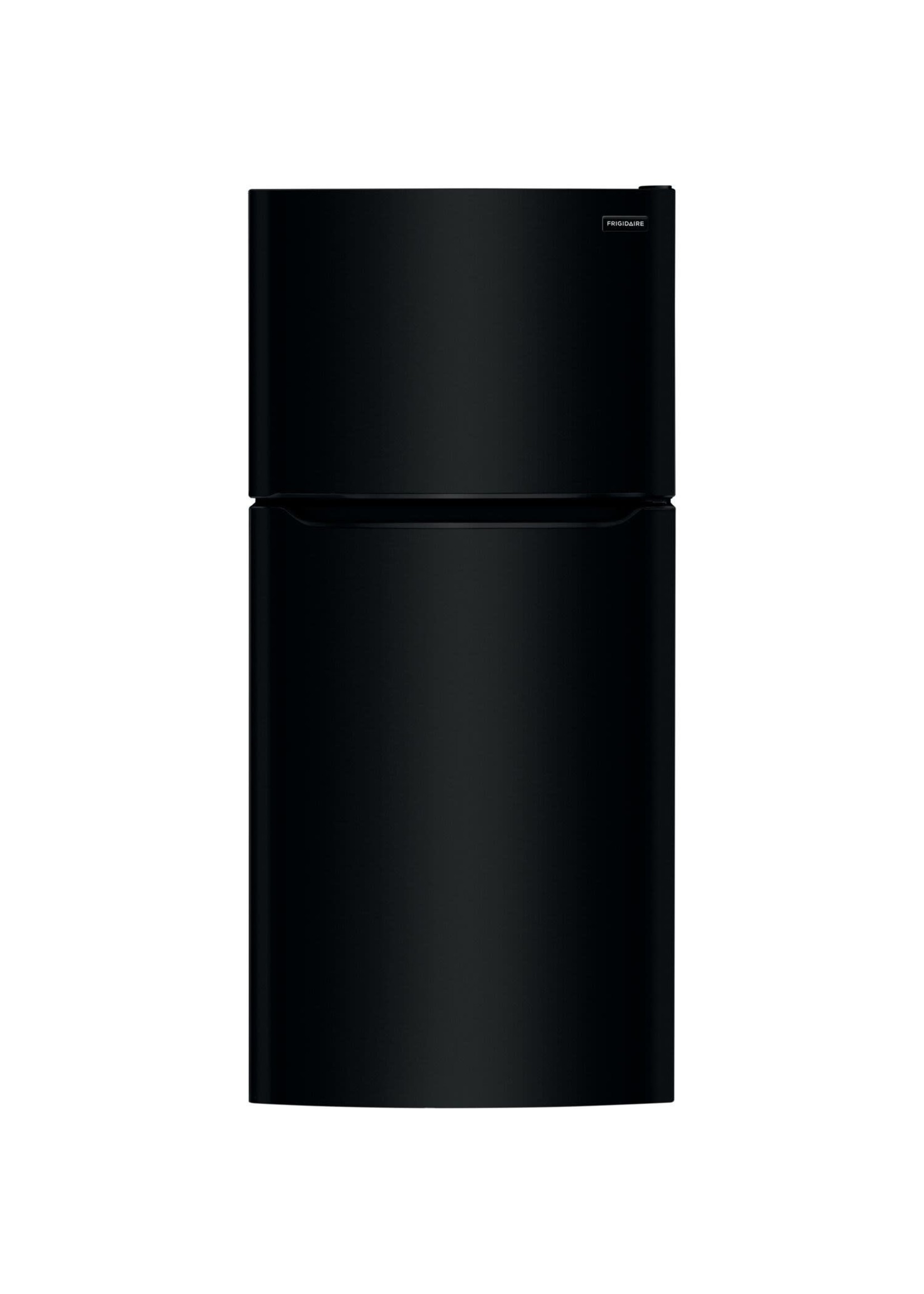 FRIGIDAIRE Frigidaire 18.3 CF Top Mount Refrigerator Glass Shelves ADA OPT-ICEMAKER - Black