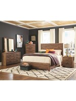 KITH FURNITURE 410-43/44/45 FULL SIZE BED GILLIAM BROWN