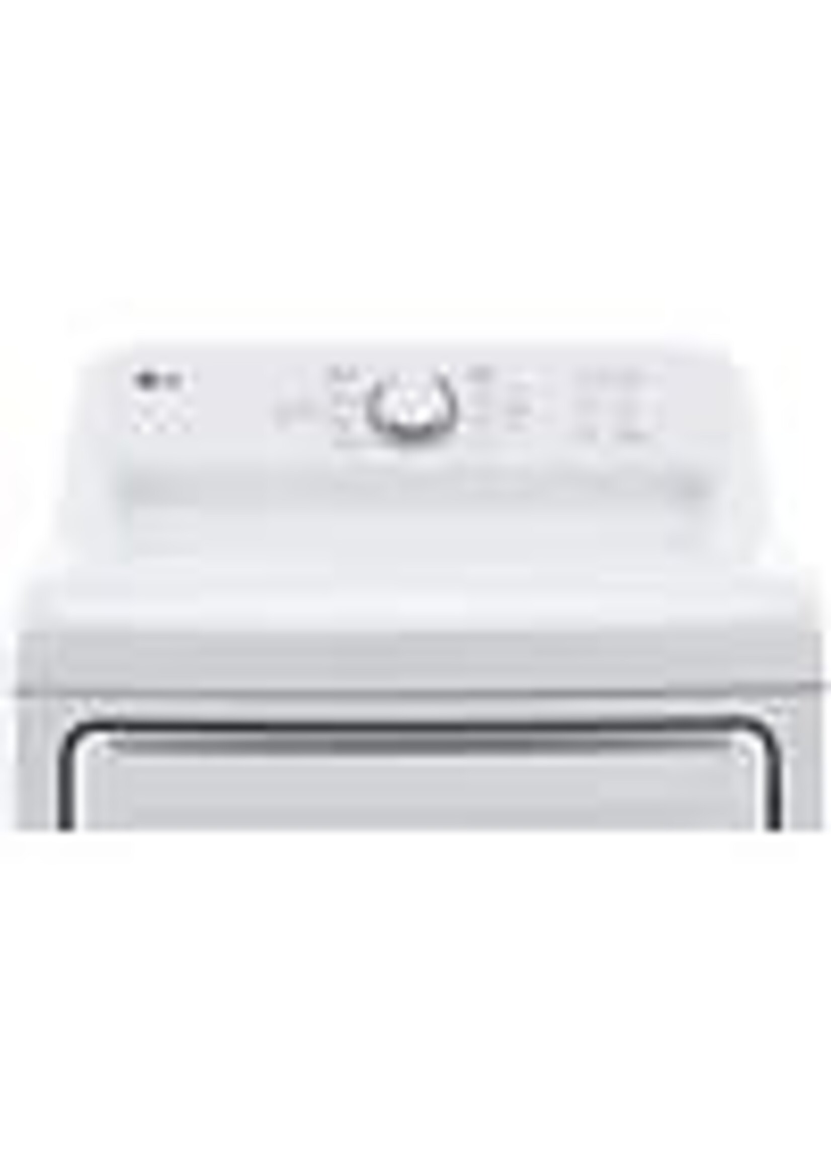 LG 7.3 CF Ultra Large High Efficiency Gas Dryer - White