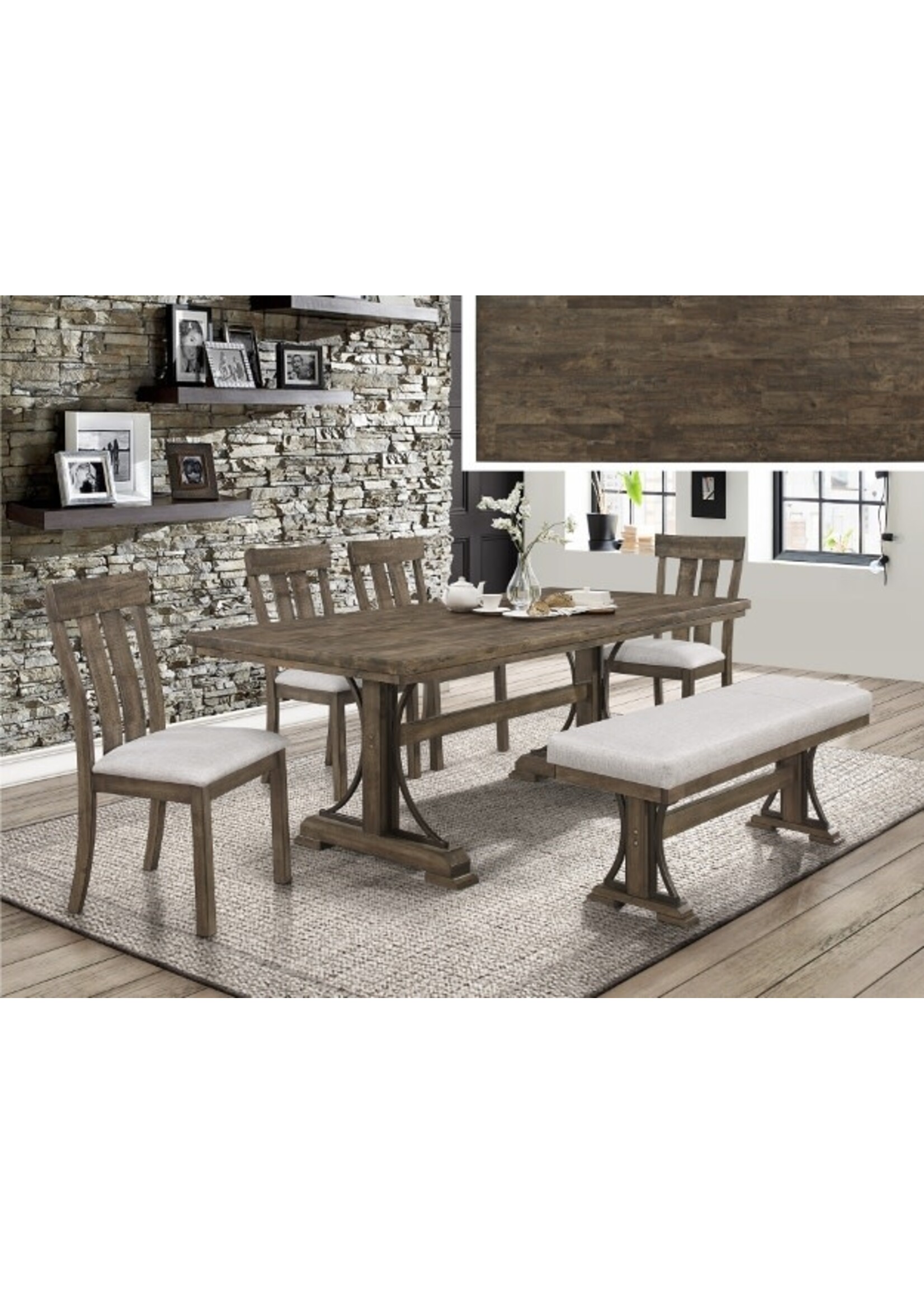 2131-6P QUINCY DINING GROUP 6PC