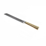 58296 Stainless Steel Knife Gold Handle 13" (12 PC)