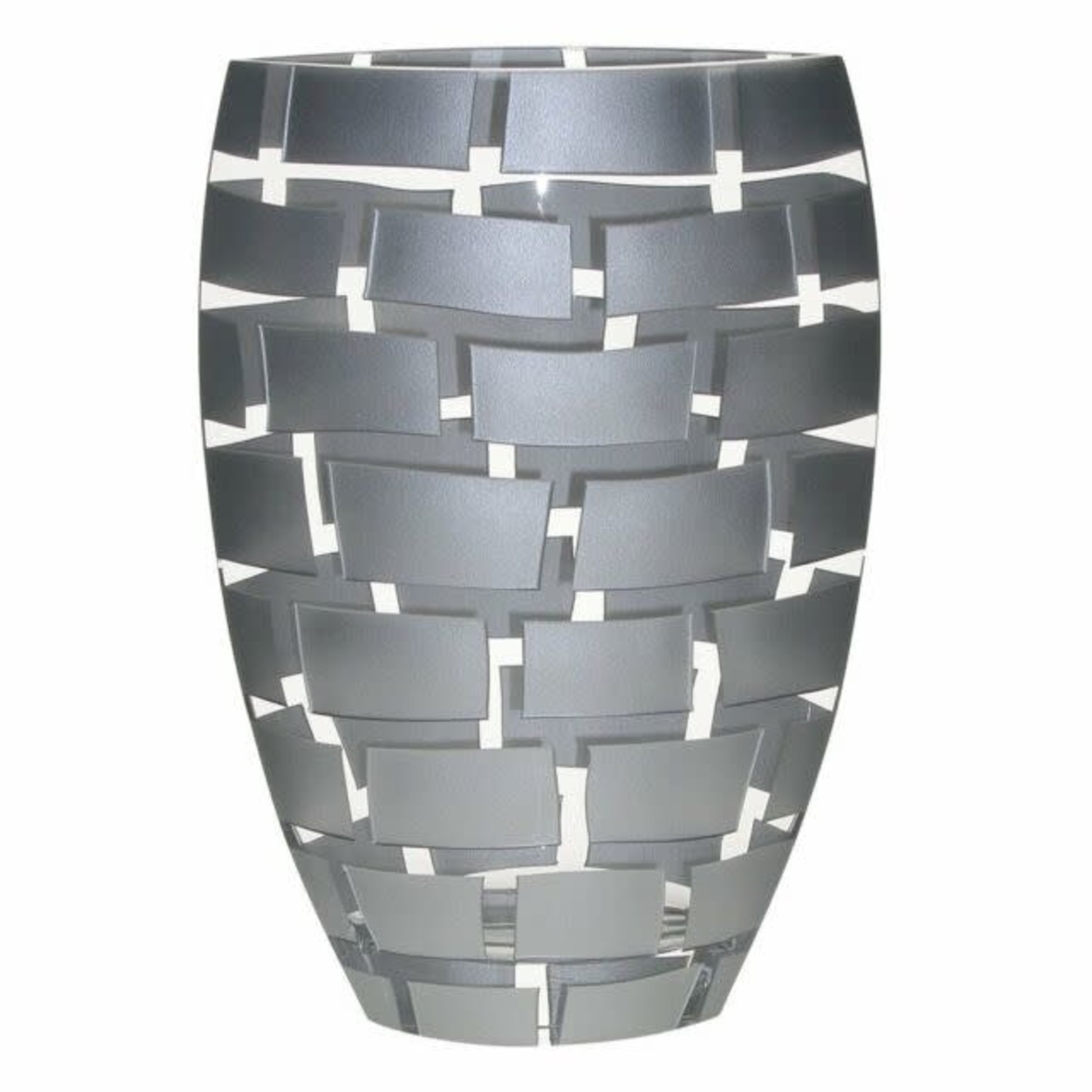 Badash Silver Wall Vase H12-Inch