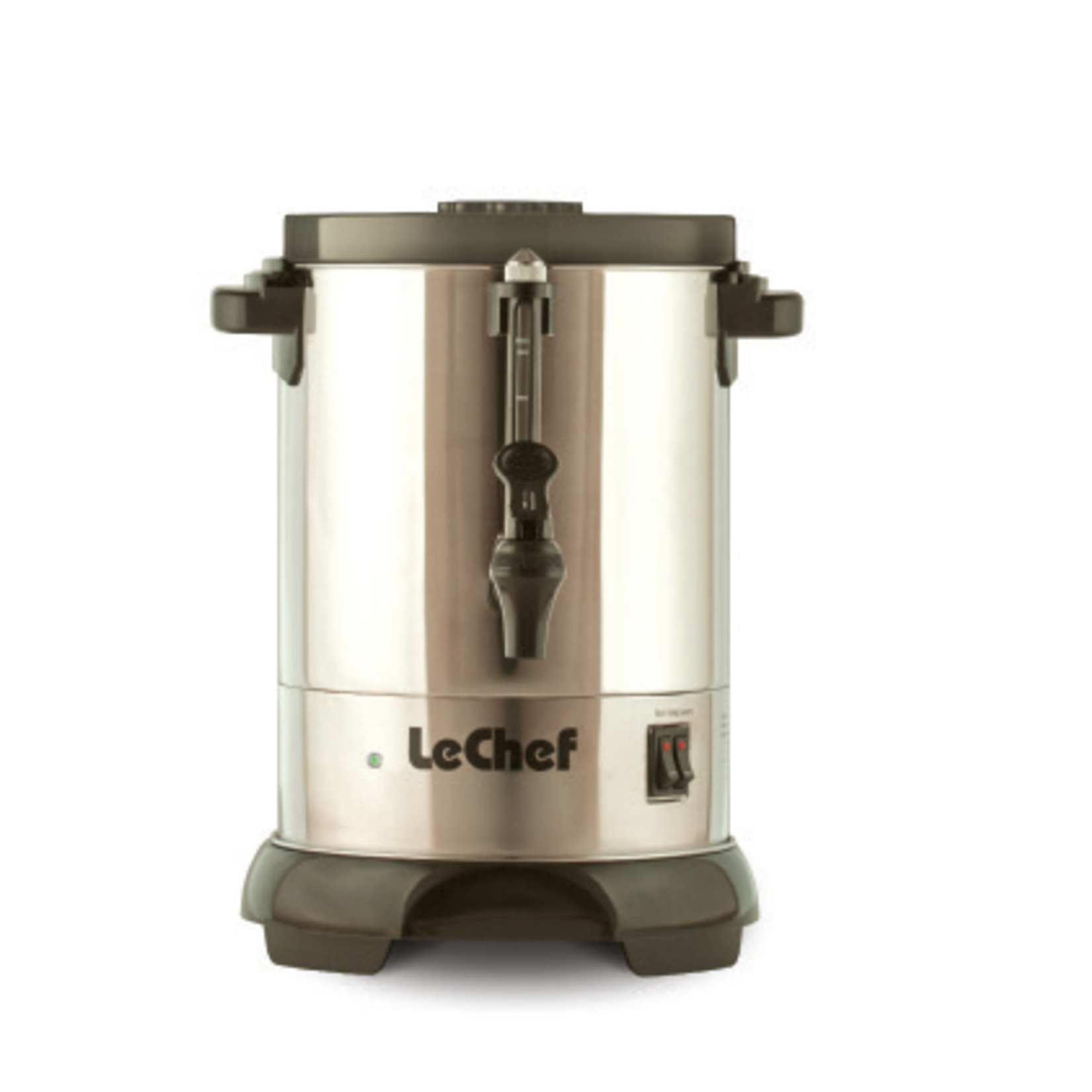 TWS LeChef Hot Water Urn S/S 30 CUP, 6L W/ SHABBOS SWITCH